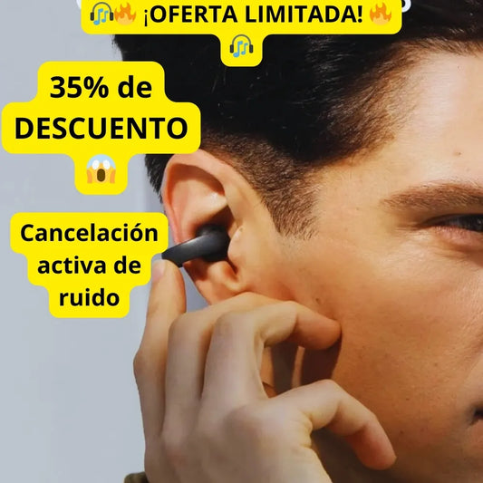 StarClip – Audífonos Bluetooth 4D con Cancelación de Ruido